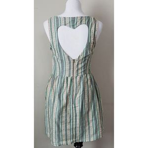 Mimi Chica Striped Dress Sleeveless
